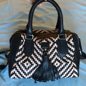 Cole Haan Black Vachetta Satchel